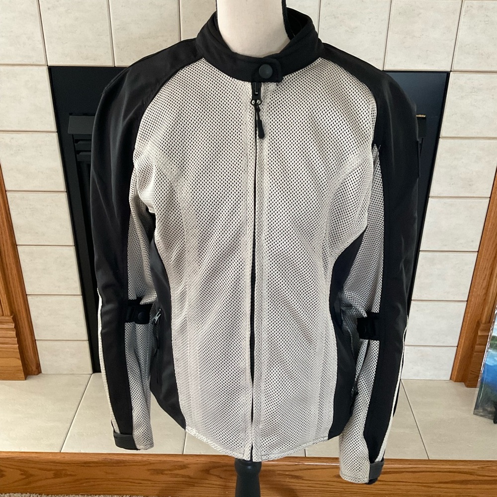 Viking Cycle Armored Mesh Motorcycle Jacket, Women’s Sz L
